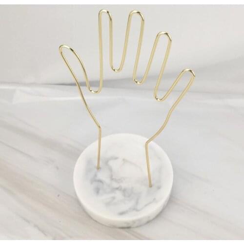 Hand Shape Jewelry Stand Pendant Storage Jewelry Show Rack Home Decor