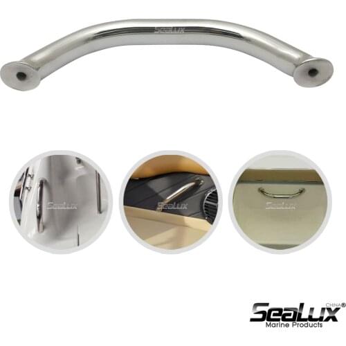 Sealux 9 inch Handrail Marine Grade Stainles steel 304 for Boat Yacht Fishing marine accessory