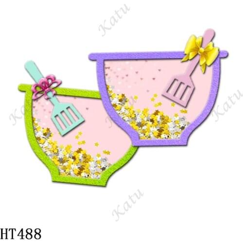 Tableware Shaker Toys-Cutting dies - Die Cutting And Wooden Mold,HT488 Suitable For Common Die Cutting Machines On The Market