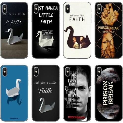 Prison Break Transparent Phone Case For iPhone 12 11 Pro Max Mini XS Max XR X 8 7 Plus 6 6S Plus 5 5S SE 2020