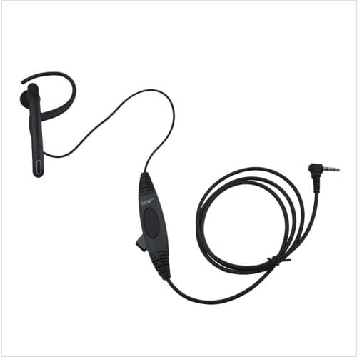 Radio Earpiece G-loop Ear Bar Boom mic 3.5mm 1-pin Y plug Earpiece for Vertex VX160, VX-168,VX-5R,Yaesu FT-50R, FT-60R, FT-250R