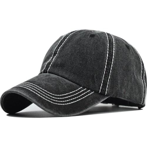 Sports hats for men Womens Baseball Caps Mens Sun Hat Washed Old Solid color breathable Caps Cotton Hats mens cap dad hat