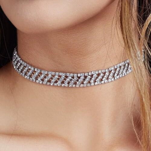 Серебряные чокеры Stone Fans China At AliExpress