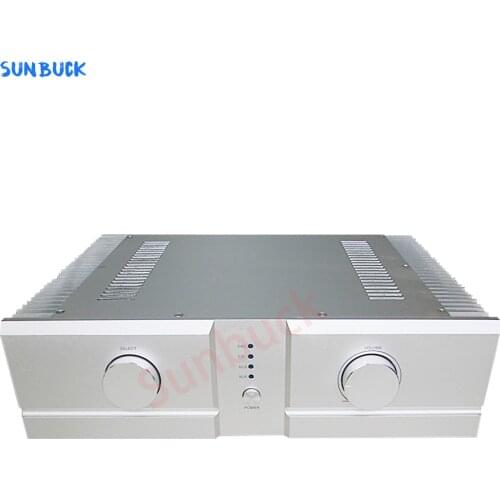 Symmetrical differential field effect E1 front and rear combined power amplifier 600W 2.0 high power hifi home power amplifier