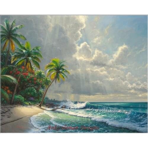 Needlework for Embroidery DIY French DMC High Quality - Counted Cross Stitch Kits 14 ct Oil painting - Clearing Storms