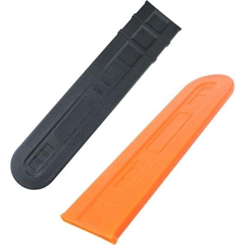 12/16/20/24in Chainsaw Bar Protective Cover Scabbard Protector Universal Guide Plate Holder Chain Saw Guide Sleeve Tools