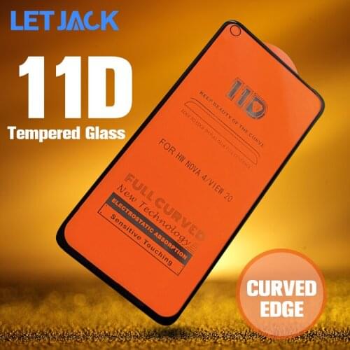11D Full Cover Protective Glass for Huawei Nova 3 3i P20 Mate 20 Lite Screen Protector on the for Honor 8X 8A V20 Tempered Glass