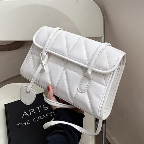 2021 Fashion Shoulder Bag Women Travel Bags Leather Pu Quilted Bag Female Luxury Handbags Women Bags Designer Sac A Main Femme