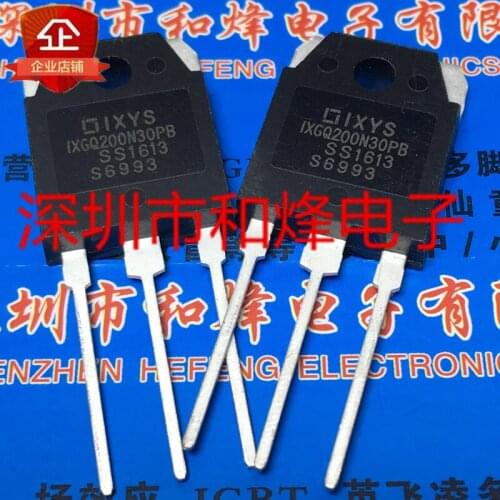 5 Pieces) IXGQ200N30PB TO-3P 300V 200A / GT30J101 600V 30A / 2SA1386A A1386A 2SC3519A C3519A / A1492 2SA1492 180V 15A TO-3P