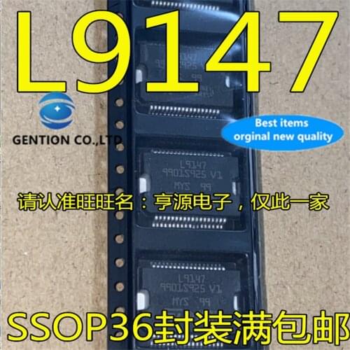 5Pcs L9147 SSOP36 Vulnerable chip of automobile computer board in stock 100% new and original