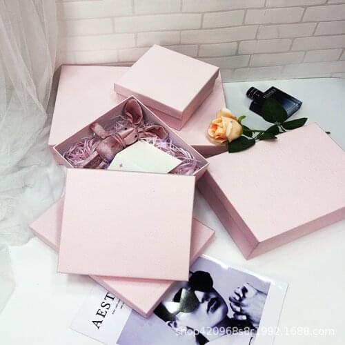1pcs custom paper box Christmas gift box beloved Valentines Day paper gift bag Creative wedding jewelry box Packing