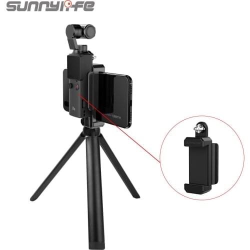 Sunnylife Mobile Phone Holder For FIMI PALM Gimal Camera 1.89-3.62Inch Handheld Adjustable Camera Accessories
