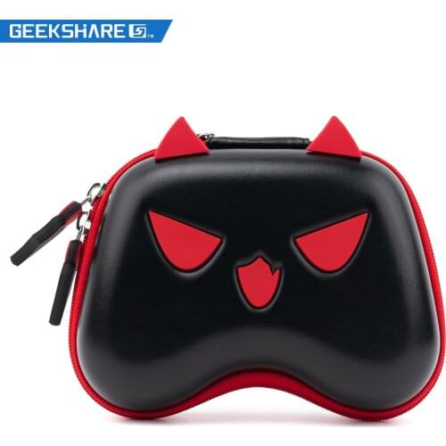 GeekShare PS5 PS4 XSX Gamepad Portable Protective Case Little Devil Travel Easy Carry Controller Bag Cover For PS4 PS5 Gamepads