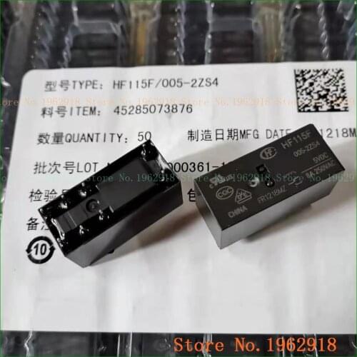 HF115F 005-2ZS4 JQX-115F 005-2ZS4 8A