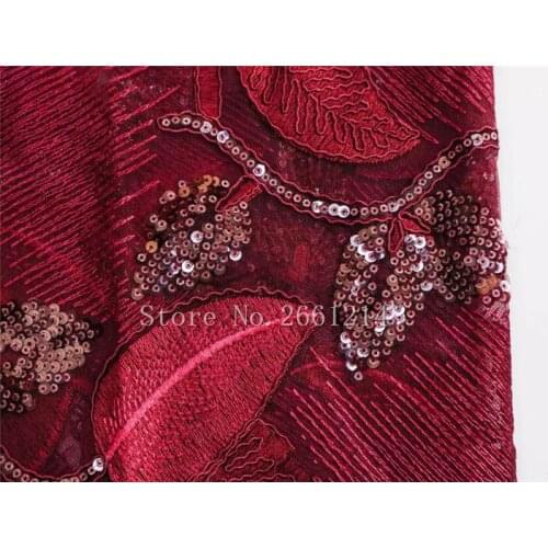 Good looking embroidered tulle mesh lace fabric with pretty flowers wholesale african lace fabric BZL-19.0116