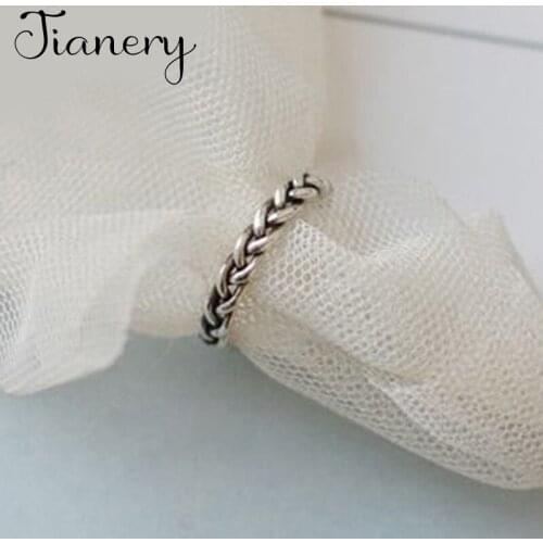 Personality Bohemian Vintage Chains Rings For Women Men Vintage Rings Gothic Jewelry Valentines Gifts 2021