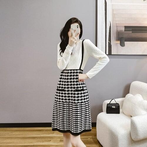 Fashionable Knitted Dresses LuiseSandyHan China