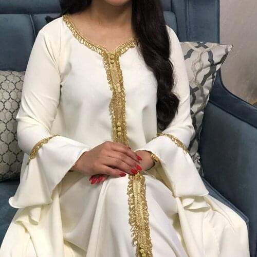 Dubai Turkey Arabic Islamic Muslim Fashion Robe Longue Ramadan Abaya Dress Abayas Dresses For Women Djellaba Femme Vestido