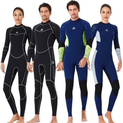 Mens 3mm Shorty Wetsuit Womens Full Body One-piece Diving Suit Back Zip for Snorkeling Scuba Surfing Swimming Swimsuit