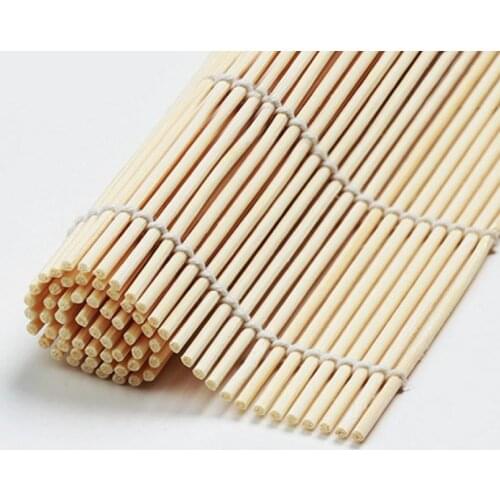 New 1PC Sushi Tool Bamboo Rolling Mat DIY Onigiri Rice Roller Chicken Roll Hand Maker Kitchen Japanese Sushi Maker Tools