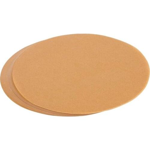 New 200 Pcs 8 Inches Unbleached Parchment Paper Baking Sheets Round, Perfect for Baking Grilling Air Fryer Steaming Bread Cup Ca