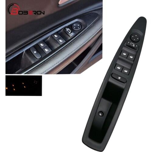 Power Window Control Switch Window Lifter Switch Button Front Left For Citroen C4 2004 - 2010