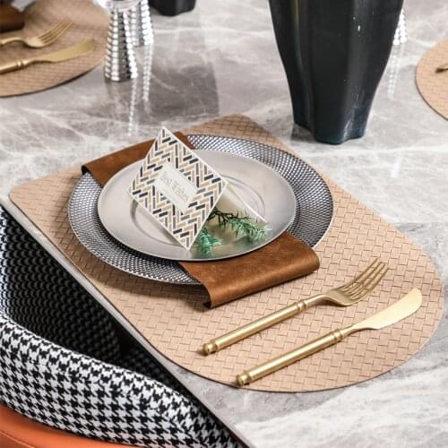 Luxury Stainless sSteel Plate Khaki Style Home Club Sales Office Tableware Table Set Silver Pineapple Plaid Glass Dinner Plate