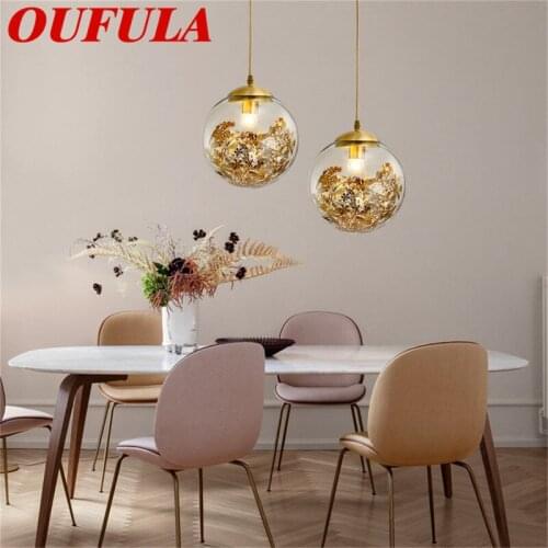 BRIGHT Brass Modern Pendant Lights Hanging Lamps Creative Decoration Suitable For Home Restaurant Dining Room