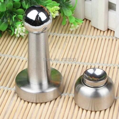 Thickening of stainless steel bathroom door stopper