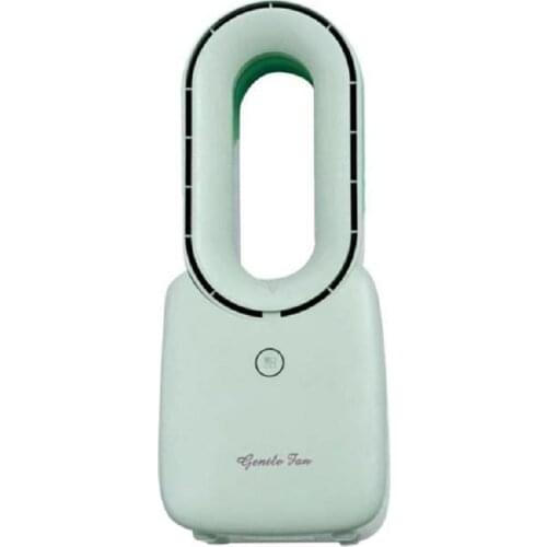 Mini USB Portable Leafless Air Cooler Fan Safety Home Office Mute Rechargeable Humidifier Purifier Cooling Wind Fan