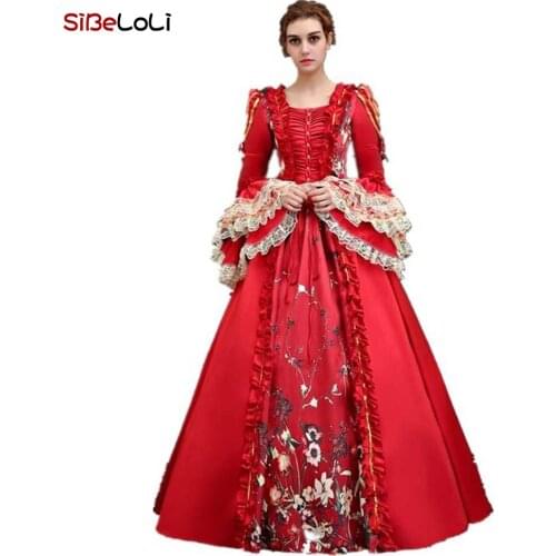 High-end Court Rococo Baroque Marie Antoinette Ball Dresses 18th Century Dress Renaissance Historical Period Dress Gown