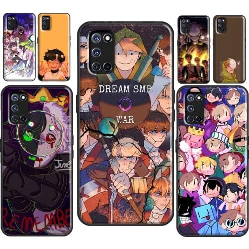 Dream Smp For OPPO A53 2020 A31 A5 A9 A1K A3S A5S A15 A52 A72 A83 F5 F7 Find X2 X3 Pro Phone Cover