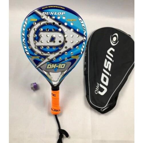 New Padel Tennis Racket Carbon Fiber EVA Face Beach Tennis Padel Beach Racquet Racket Paddle Tennis With Cover -40