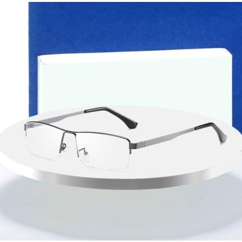 Optical Eyeglasses Frame Full Rim Metal Alloy Glasses Frame with Medical Prescription Eyewear Spectacle 5014