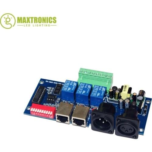 Wholesale price DMX512 relay 5A*3CH controller DMX-RELAY-3channel input AC110V-220V led decoder controller