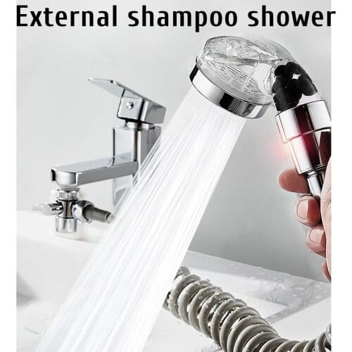 Bathroom Sink, Manual Dispenser, Spray Mixer, Sprayer Set - hand shower