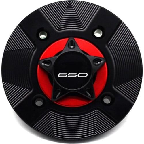 High Quality Fuel Tank Cap Gas Motorcycle CNC Aluminum Fuel Tank Cover For Kawasaki Z650 Z 650 z650 2017 2018 2019