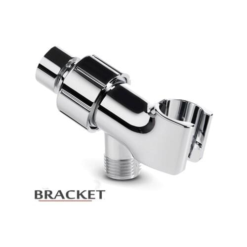 Yooap 1/2'' 3-Way T-adapter Diverter Valve Adjustable Shower Head Arm Mounted Diverter Valve Bathroom Hardware Accessory