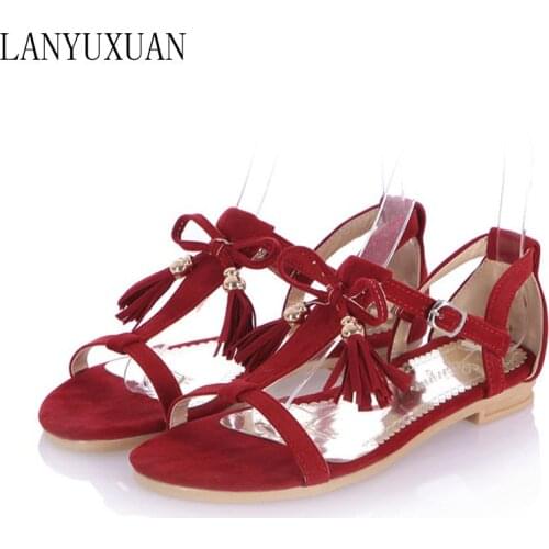 2017 Gladiator Sandals Women Fashion Plus Big Size 34-43 Shoes Women Sandals Sapato Feminino Summer Style Chaussure Femme 5-22