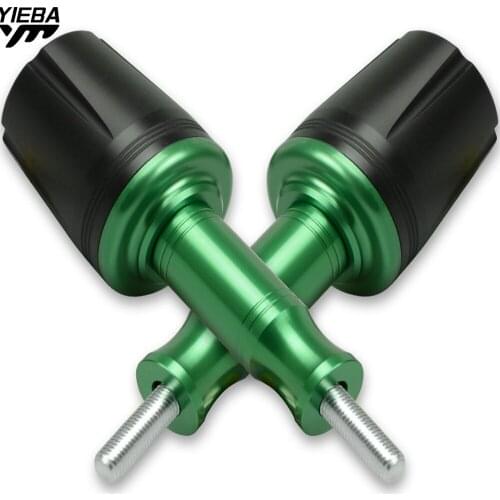 Free shipping 10MM Motorcycle Frame Sliders Screw Crash Pad Cover Falling Protector Guard FOR KAWASAKI z900 z 900 2016 2017 2018