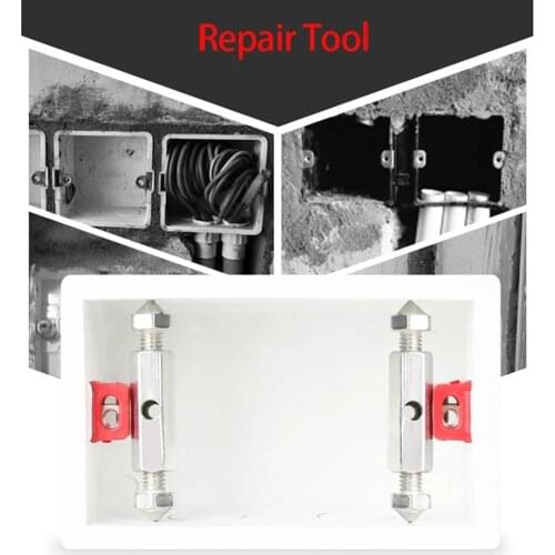 10 Pcs 118 Type Switch Socket Cassette Repairer Switch Box Repairman Support Rod Repair Tool Adjustable Range