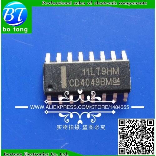 100PCS/LOT CD4049UBM CD4049BM HEF4049 HCF4049 SOP16