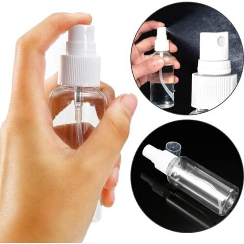 5Pcs High Quality 50ML Portable Perfume Atomizer Hydrating Empty Transparent Travel Spray Bottles