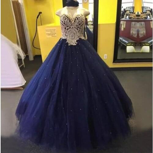 ANGELSBRIDEP Sweetheart Ball Gown Quinceanera Dresses For 15 Party Fashion Crystal Beading Tulle Princess Birthday Gowns Hot