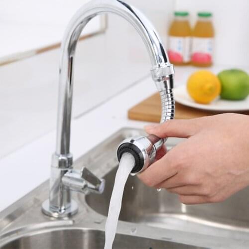 Kitchen Faucet Bubbler 360 Degrees Rotatable High Pressure Faucet Sprayer Adapter Extender Water Saving Anti-Splash Bubbler