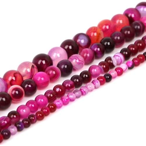 4mm 6mm 8mm 10mm Rose Magenta Aqua Striated Onyx Natural Stone Beads Rondelle Cat Eye Loose Beads Semi Precious Stone For DIY