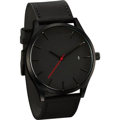 Mens Watch Sports Minimalistic Watches For Men Wrist Watches Leather Clock Erkek Kol Saati Relogio Masculino Reloj Hombre 2021