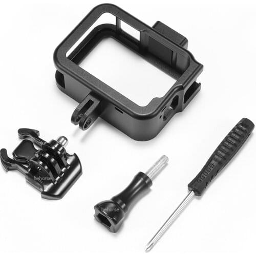 Metal Frame Case for GoPro Hero 8 Protective Aluminum Frame Case Housing Shell For GoPro Hero 8 Action Camera Accessories
