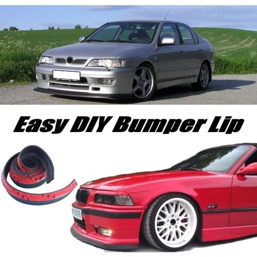 NOVOVISU Bumper Lip Deflector Lips For Nissan Prairie Multi Stanza Wagon Liberty Axxess Front For Tuning / Body Kit / Strip