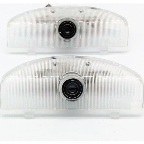 Fuleem 2PCS 5W LED Laser Welcome Door Ghost Shadow Light Courtesy For Mitsubishi Pajero Grandis